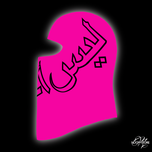 BALACLAVA 5.0 - ARABIC PINK & BLACK